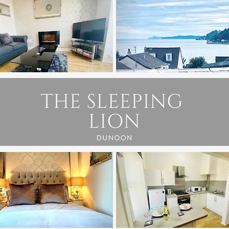 The Sleeping Lion - Dunoon Holiday Home ภายนอก รูปภาพ