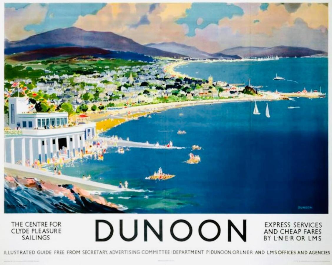 The Sleeping Lion - Dunoon Holiday Home ภายนอก รูปภาพ